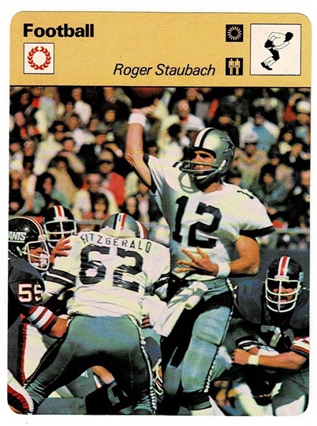 1979 Sportscaster Roger Staubach #59-02 High Number